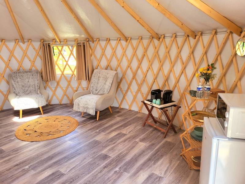 Yourte en Gironde logement insolite