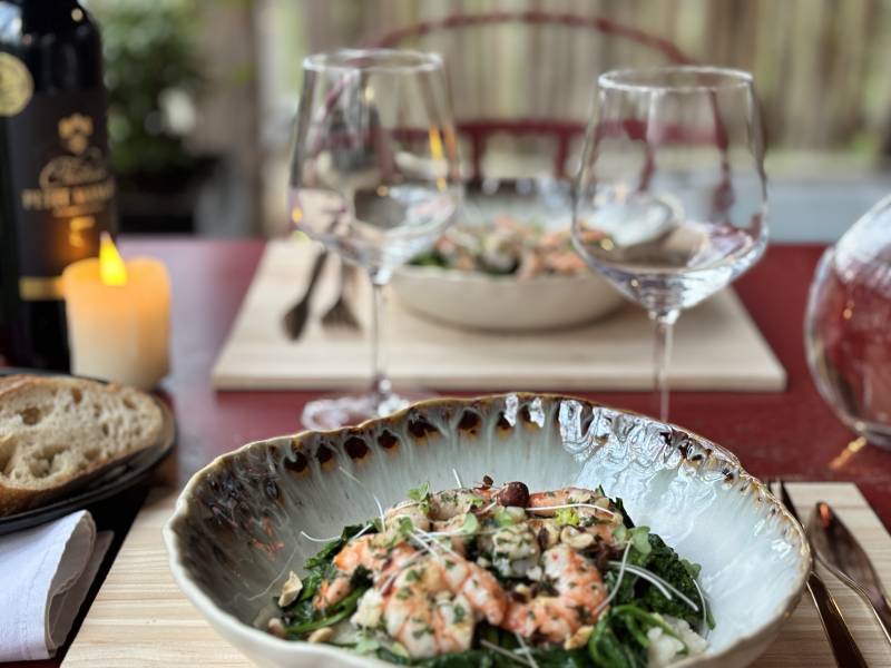 Menu dégustation Lodges avec spa St Émilion